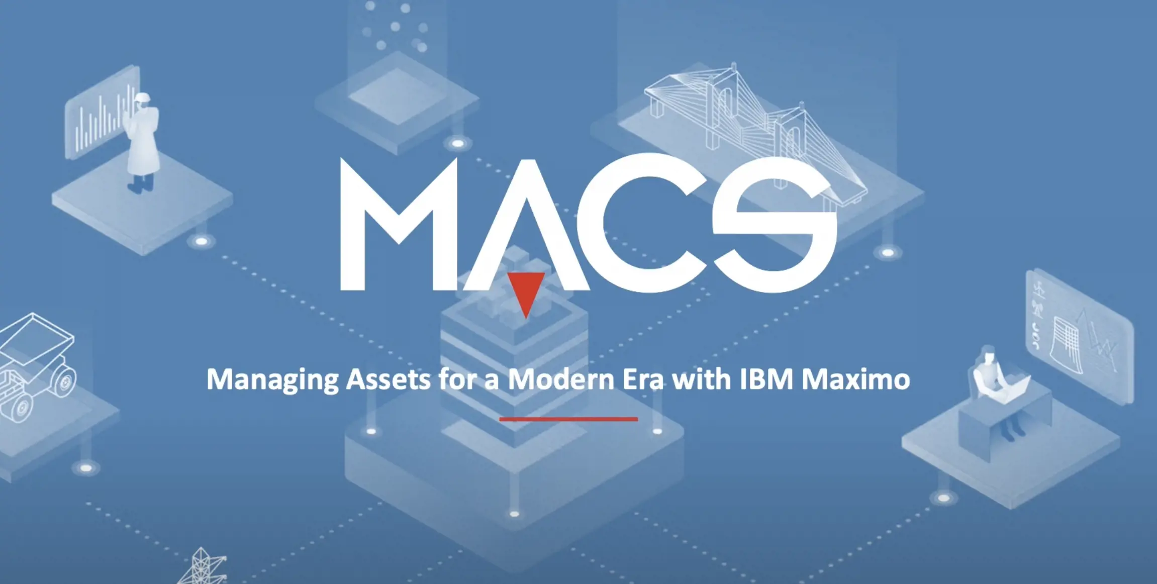 Screenshot of video for Managing assets for a modern era with IBM Maximo