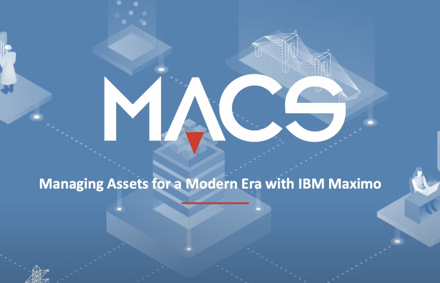 Screenshot of video for Managing assets for a modern era with IBM Maximo