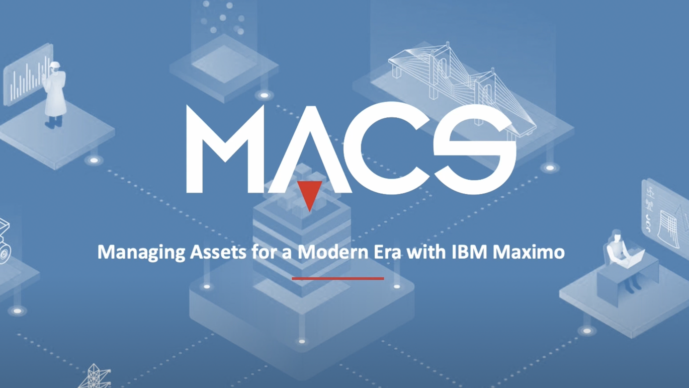 Screenshot of video for Managing assets for a modern era with IBM Maximo