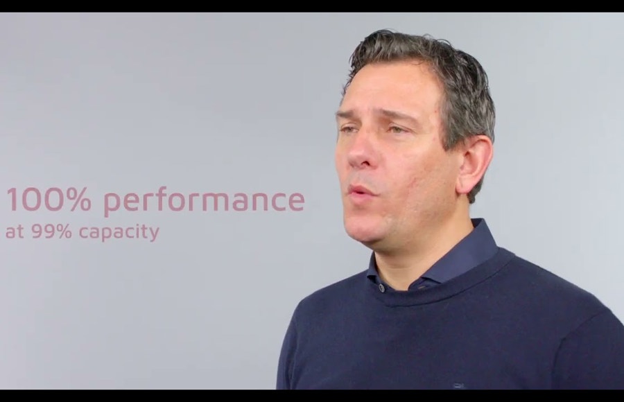 Screenshot of video showing Paul Cameron, the global managing director of Pixit Media.